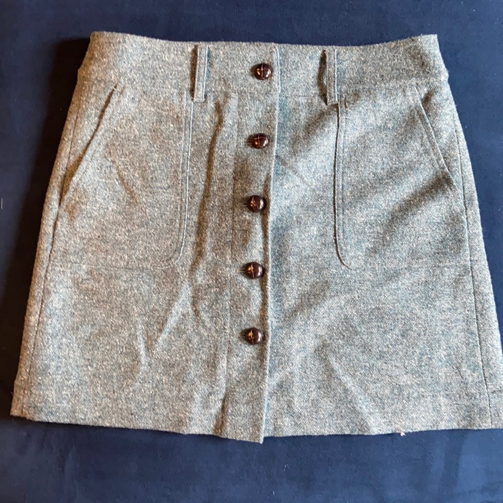 Ann Taylor Tweed A-Line skirt